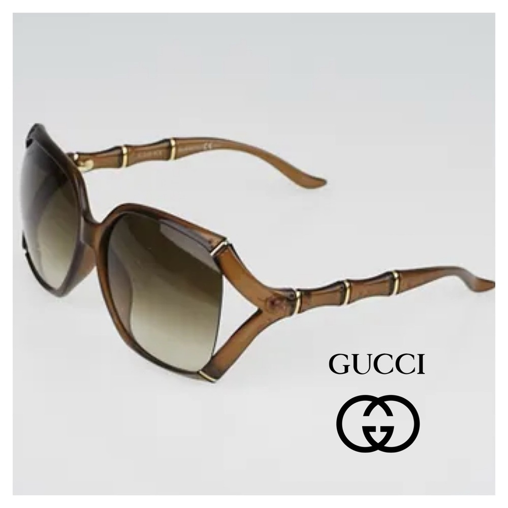 ✨Gucci Sunglasses GG 3508/S HSDCC Brown {Preloved 💕}